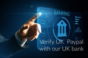 Verify UK paypal with our bank