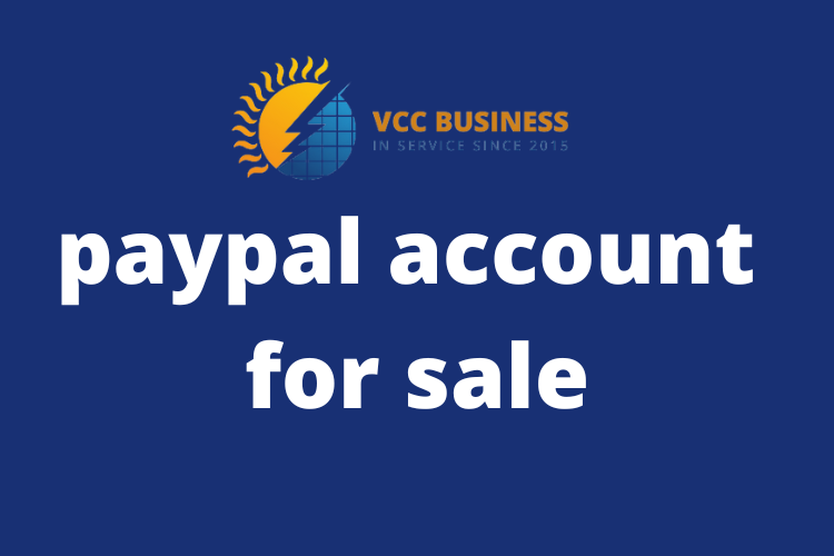paypal account for sale